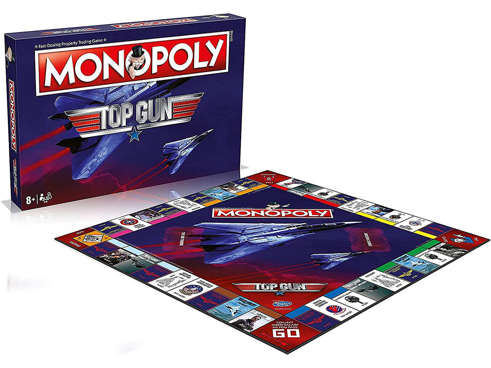 hasbro monopoly top gun edition hasbro monopoly top gun edition
