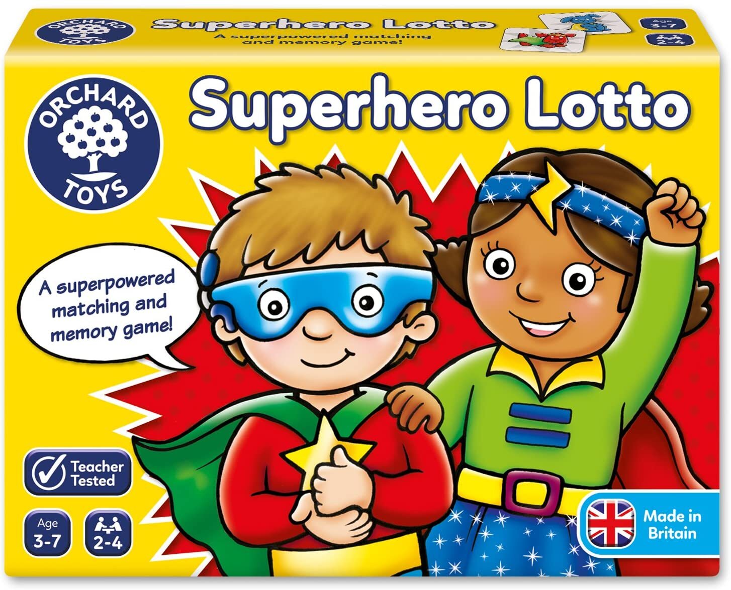 Superhero Lotto