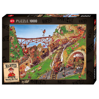 Wanted Getaway Car Fred 1000pc