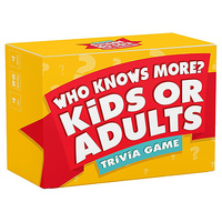 Who Knows More? Kids or Adults Trivia game