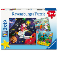 Animal Explorers 3x49pc