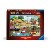 A Busy Day on the Canal 1000pc