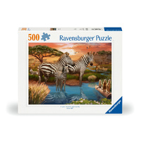 Zebras at Waterhole 500pc