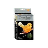 Crystal Puzzle Bird (Yellow)