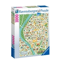 Map of Seville 1000pc