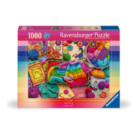 Vintage Knitting & Crochet 1000pc