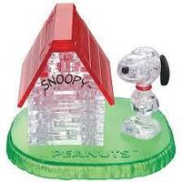 Crystal Puzzle Snoopy and House
