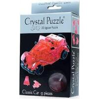 Crystal Puzzle Red Classic Car