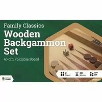 45cm Wooden Backgammon