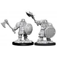 Dwarf Fighter Male Unpainted mini