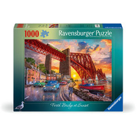 Forth Bridge At Sunset