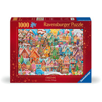Christmas Cookie Village 1000pc
