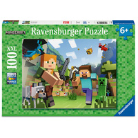 Minecraft Steve and Alex 100pc