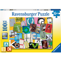 Funny Alphabet 100pc Jigsaw