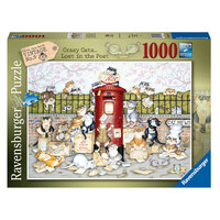 Crazy Cats... Lost in the Post 1000pc