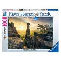 Monolith, Elbe Sandstone Mountains 1000pc