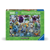 Ravensburger Minecraft Mobs 1000pc
