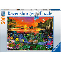 Turtle in the Reef 500pc