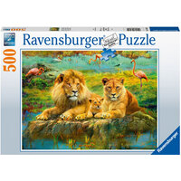 Lions in the Savannah 500pc