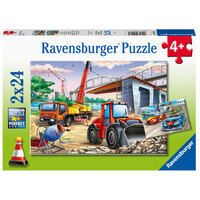 Construction and Cars 2x24pc