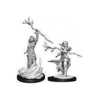 Human Female Druid Unpainted mini