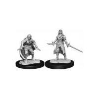 Half Elf Rogue Female unpainted mini