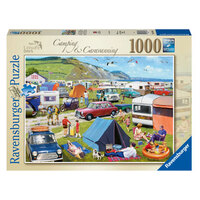 Camping and Caravaning 1000pc