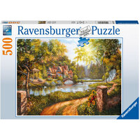 Cottage by the River 500pc