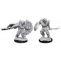 Dragonborn Fighter unpainted mini