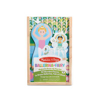 Ballerina Fairy Magnetic Dress Up Play Set