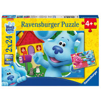 Friends Blue and Magenta 2x24pc puzzles