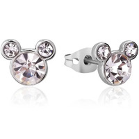 Mickey Mouse Birth Stone Stud Earrings