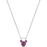 Mickey Mouse Birthstone Necklace