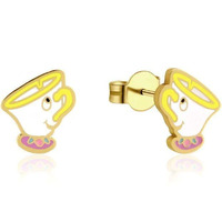 Beauty and the Beast Chip Stud Earrings