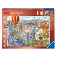 Around the World in 80 Days 1000pc