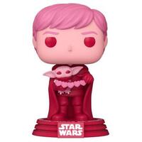 Star Wars: Luke Skywalker with Grogu Valentine Pop Vinyl Bobblehead