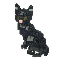 Black Cat 110pcs Nanoblocks