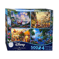 Disney Thomas Kinkade 4x500pc puzzles