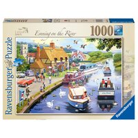 Leisure Days No.7 Evening on the River 1000pc