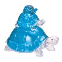 Crystal Puzzle Turtles (Blue)