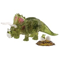 Crystal Puzzle Triceratops (Green)