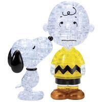 Crystal Puzzle Snoopy and Charlie Brown