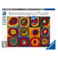 Color Study of Squares and Circles 1913 1500pc