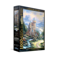 Thomas Kinkade Guardian Castle 1000pc