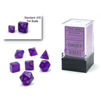 Borealis Mini Royal Purple/Gold Luminary 7-Die Set